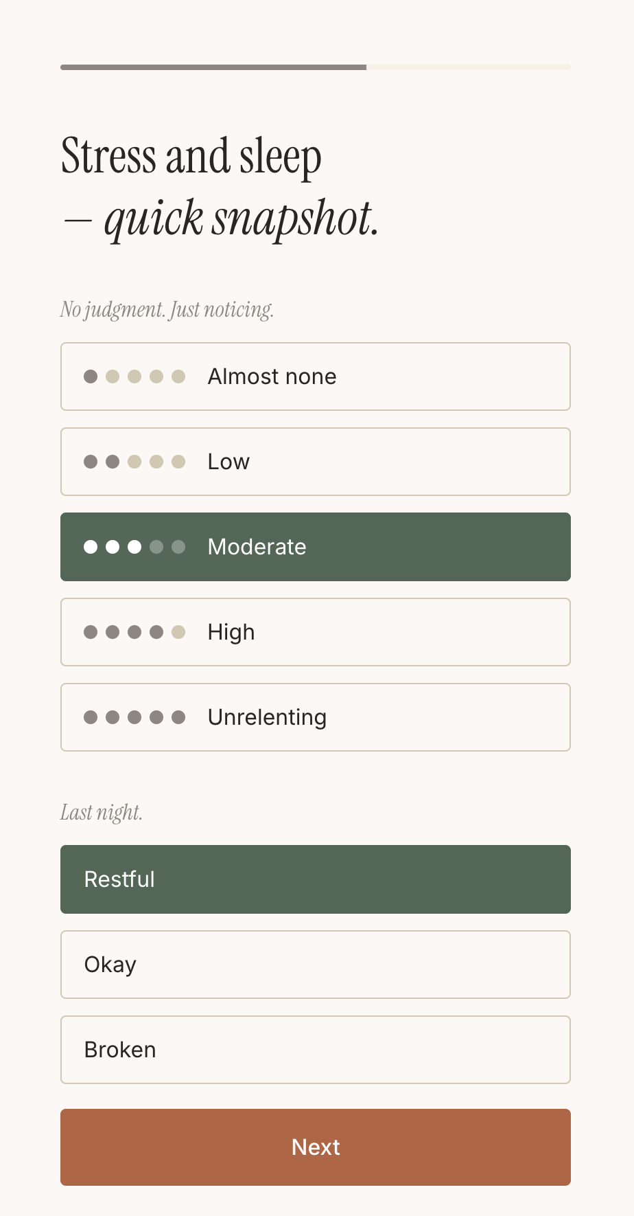 Ease check-in flow